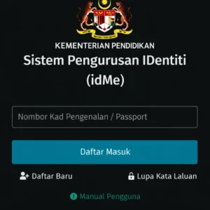 IDME KPM Login & Pendaftaran 2026